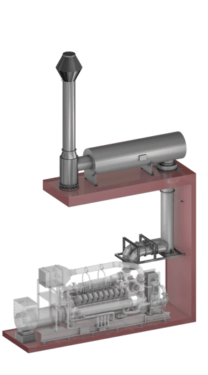 Silencer with Engine